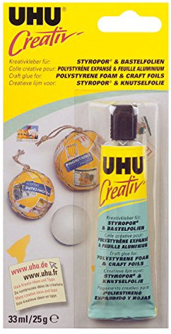 UHU Creativ' para Poliestireno y Papel Aluminio
