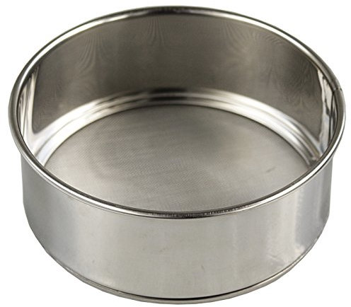 Chefgadget, Feines Netz, Mehlsieb, Edelstahl - 12.06 cm Durchmesser