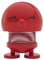 Hoptimist Bimble Wackelfigur & Glücksbringer, Skandinavische Deko Figuren für Wohnzimmer, Schreibtisch, Büro, Bürodeko & Lustige Kleine Geschenke, 4,5 x 5,8 x 6,6 cm, Small, Rot