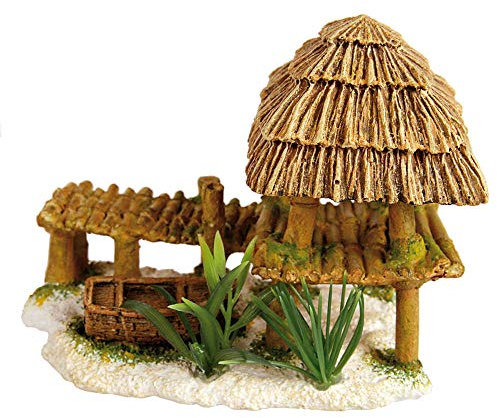 Zolux Décor Ponton Bambou Nano pour Aquarium