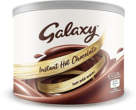 Galaxy Hot Chocolate 1kg (Pack of 1) 40 Servings | Just Add Water or Milk