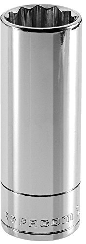 FACOM 3/8 Inch Socket Spanner 12 Point SW 1/2, Long, 1 Piece, J.1/2LA