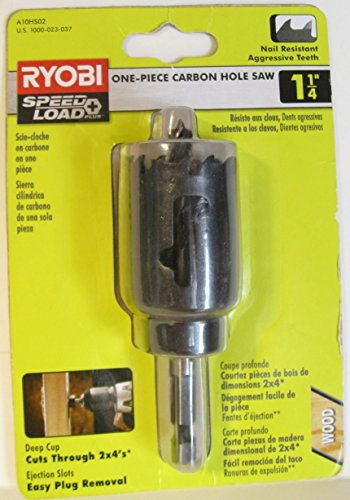 Ryobi Carbon hole saw 1-1/4 inch.