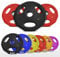 Olympic Rubber Disc Weight Plates EZ Bar Barbell Weights Plate Home Fitness Gym 50mm Hole (2x15kg)