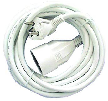 CHACON Prolongateur HO5VVF 3 x 1,5mm2-10 m - Blanc