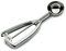 Gastro - Cuchara de helado de alta calidad, 53 mm, acero inoxidable 18 10, calidad profesional, muy resistente y duradera, 5,3 cm, acero inoxidable