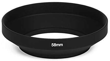 Wide Angle 58 mm Lens Hood Universal Lens Hood 58 mm