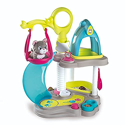 Smoby - Casa per i Gattini con Gatto con Funzioni Elettroniche Incluso, + 3 Anni, 7600340400