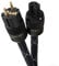 Monosaudio HiFi Netzkabel φ16mm 1M Kupfer Abschirmung High End Kaltgerätekabel 2 polig OFC AC Audiophil Stromkabel mit EU Schuko+IEC C15 Stecker für DVD/Verstärker/Decoder/Subwoofer/AMP