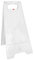 AUA SIGNALETIQUE - Chevalet signalisation Vierge sans marquage - Poids 1KG en Plastique Blanc