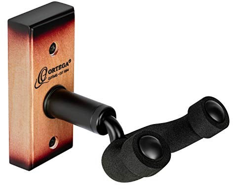 Ortega Guitars Ukulele Aufhängung Zubehör - Wandaufhängung für Ukulele - Holz, Braun (OUH-1TSB)
