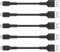10cm iPhone Charge Cable Short, 5 Pack USB A to Lightning Cord for Fast Charging Stations Compatible with Apple iPhone 12 11 Pro Max Xs 8 7 6 5 Plus, iPad Air/Mini