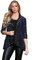 H&F Girls Womens Ladies Waterfall Open Drape Long Sleeve Sparkling Glitter Shiny Sequins Laurex Cardigan Novelty Party Top Floaty Duster Coat Blazer Dress Plus Size 14-28 (20, Blue-1)