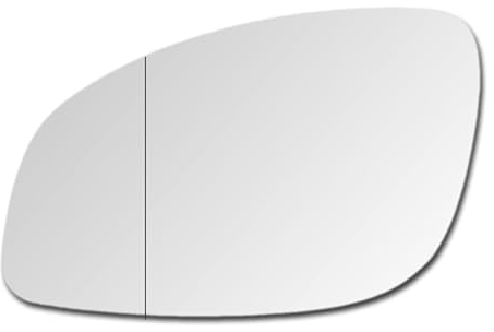 PS-T Spiegelglas zum Kleben Ersatzspiegelglas Außenspiegel Links Fahrerseite Asphärisch für OPEL VECTRA C 2002-2008