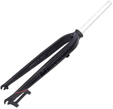 Suspension Fork VTT Rigide Fourche Avant 26/27.5/29 Frein À Disque VTT Fourche 28.6Mm Superlight Fourche Avant Vélo Ultraléger Gas Shock Absorbe A,26inch