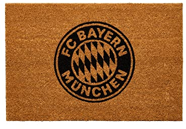 FC Bayern München Fußmatte | Fußabstreifer | Schmutzfangmatte | Logo |Kokos