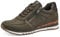 MARCO TOZZI Damen Sneaker flach mit Schnürsenkeln und Reißverschluss Vegan, Grün (Khaki Comb), 36