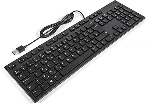 Dell KB216 DUTCH Slim Office Multimedia Keyboard BLACK