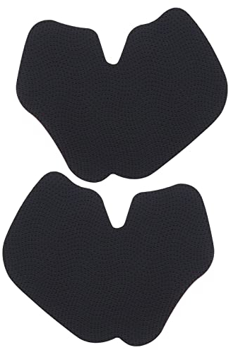 ECSiNG 1 Paar Anti-Rutsch Schweißabsorbierende Controller Grip Aufkleber Kompatibel mit PS5 Controller Textured Soft Rubber Pads Griff Griffe Videospiele Zubehör Schwarz