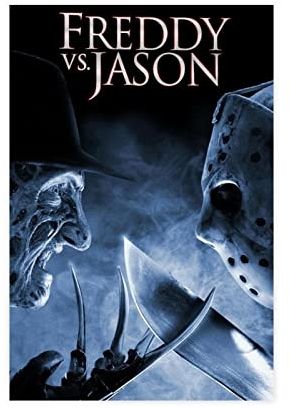 HDTS Film Freddy vs. Jason Leinwand Poster Schlafzimmer Dekor Sport Landschaft Büro Zimmer Dekor Geschenk Rahmen: 30 x 45 cm