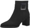 MARCO TOZZI stivaletti da donna vegani con tacco e zip color nero (black comb) 36 EU