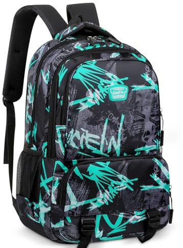 Tundwhite Rucksack Damen,Wasserdichter Tarnmuster Rucksack,Leichte Schultasche,Cute Anime Bookbag Frauen Casual Daypack Anti-Theft Rucksäcke für Universität Reisen Freizeit Arbeit