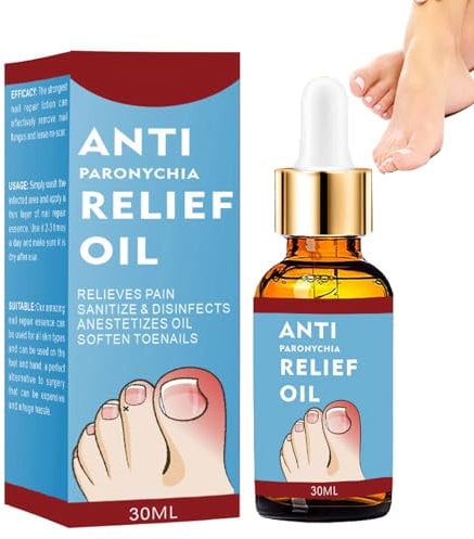 Ingrown Toenail Treatment, Cuticle Care Oils for Ingrown Toenails, Nail Helper Ingrowth Toenail Correction Oil, Fungal Nail Treatment for Toenails, Fingernail Repair for Discolored Thick Nail - 30ml