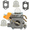 Genérico Carburador para desbrozadora Homelite para Ryobi 25cc 26cc 30cc 1 Juego de carburador recortador de carburador soplador cortacésped Motosierra carburador