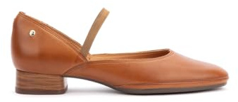 Pikolinos Ubeda Damen Schuhe mit Absatz | Leder | Weite Passform | Braun