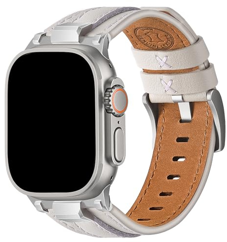 Wristitani Genuine Leather Strap Compatible With Apple Watch | Fits 49/46/45/44/42/41/40mm for Men,Replacement Band for iWatch Ultra 3/2/1 Series 11 10 9 8 7 SE3 SE2 SE 6 5 4