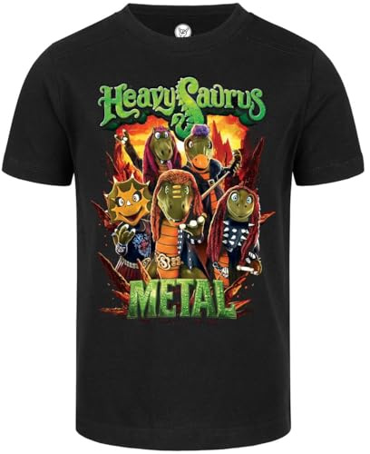 Heavysaurus Metal – Kinder T-Shirt | Kinder T-Shirt Bio-Baumwolle Fanshirt
