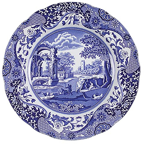 [DEFAULT] Blue Italian Plate 23Cm 9