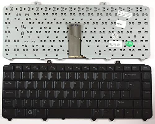 Keyboards4Laptops Reino Unido Negro Teclado para Ordenador portátil Compatible con DELL NSK-D930U