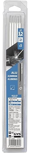 GYS - ELECTRODES Aluminium Ø3.2 4043 - Etui de 5 - Consommable soudure/MMA - Toutes positions
