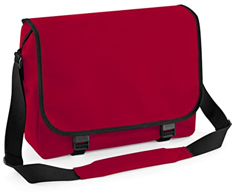 BagBase Unisex Bg021cred Umhängetasche, Klassisches Rot