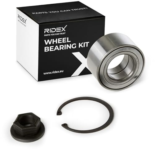 RIDEX 654W0158 Radlagersatz pro 1 Rad Vorne Schrägkugellager Kompatibel mit FORD Fiesta Mk6 Schrägheck JA8, JR8 1E0033047A 1E0033047 1112547
