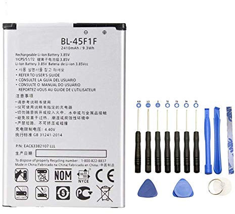 BATTERIA BL-45F1F ORIGINALE PER LG K9 K8 2018 LMX210NMW 2410mAh