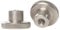 8mm / M8 Stainless Steel High Knurled Thumb Nuts Hand Grip Knobs DIN 466-1 Nut