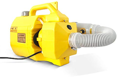 LTLCLZ Portable Handheld Electric ULV Fogger 5L Intelligent Ultra Low Capacity Sprayer Suitable for Pesticide Spraying, Farm Insecticide, Disinfection of CDC, Hospital, Station, School, Hotel,110V