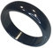 mysale24.de Damen und Herren Ring aus Hämatit Edelstein Steinring schmal rund schlicht dunkelgrau hochwertige Qualität (60 (19mm))