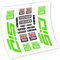 Rock Shox SID SL 2021 Vinyl-Aufkleber Gabel (AG-Apple Green)