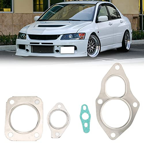 Turbolader Montagedichtung Set Edelstahl Korrosionswiderstand Antirust Wearsicher Turbo Autoteile Zubehör Upgrade Austausch für TD04/TD05 (4PCs)