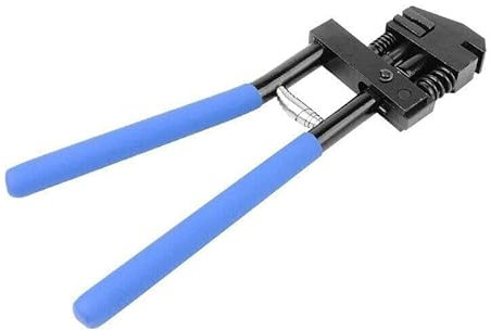 Dunnet Tools Heavy Duty Metal Hole Punch Tool for Sheet Metal, Stainless Steel, and Aluminum | Panel Flanging, Welding, Edge Joggler for Sheet and 5mm Hole Punch Kit | Anti-Slip, Rubber Coated Handle