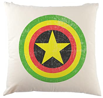 Urban Backwoods Captain Rasta Kissen Dekokissen