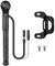 ROCKBROS Bomba de Aire Bicicleta Inflador Bicicletas 320PSI Adaptador Válvulas Presta y Schrader Mini Bomba para Bicicleta con Manómetro Electrónico para MTB BMX Bicicleta Carretera