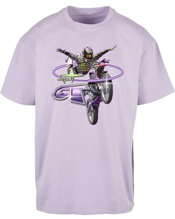 Mister Tee Unisex T-Shirt Moto GT Oversize Tee Lilac M