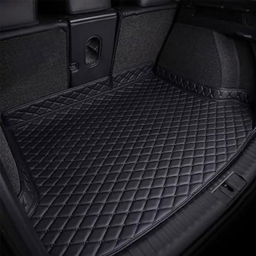 Boot Liner Kofferraumboden,kompatibel mit Opel Corsa D 2006-2014,Auto Kofferraummatten,B-Black