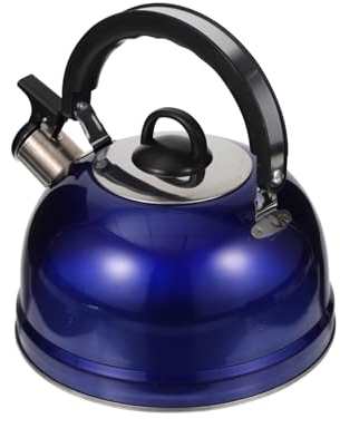 MAGICLULU 1 Pc Hervidor De Agua Chirriante Recipiente Para Hervir Agua Teteras Para Estufa Hervidor De Agua Caliente Cafetera Pava Acero Inoxidable Cámping Hervidor Eléctrico
