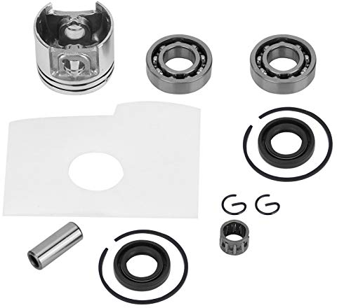 Langlebiges Kettensägen-Kolben-Set für MS180 MS 180 018, aus hochhartem Aluminium, und zu demontieren