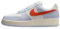 Nike Wmns Air Force 1 '07, Sneaker Mujer, Football Grey Vintage Coral Pale Ivory, 41 EU